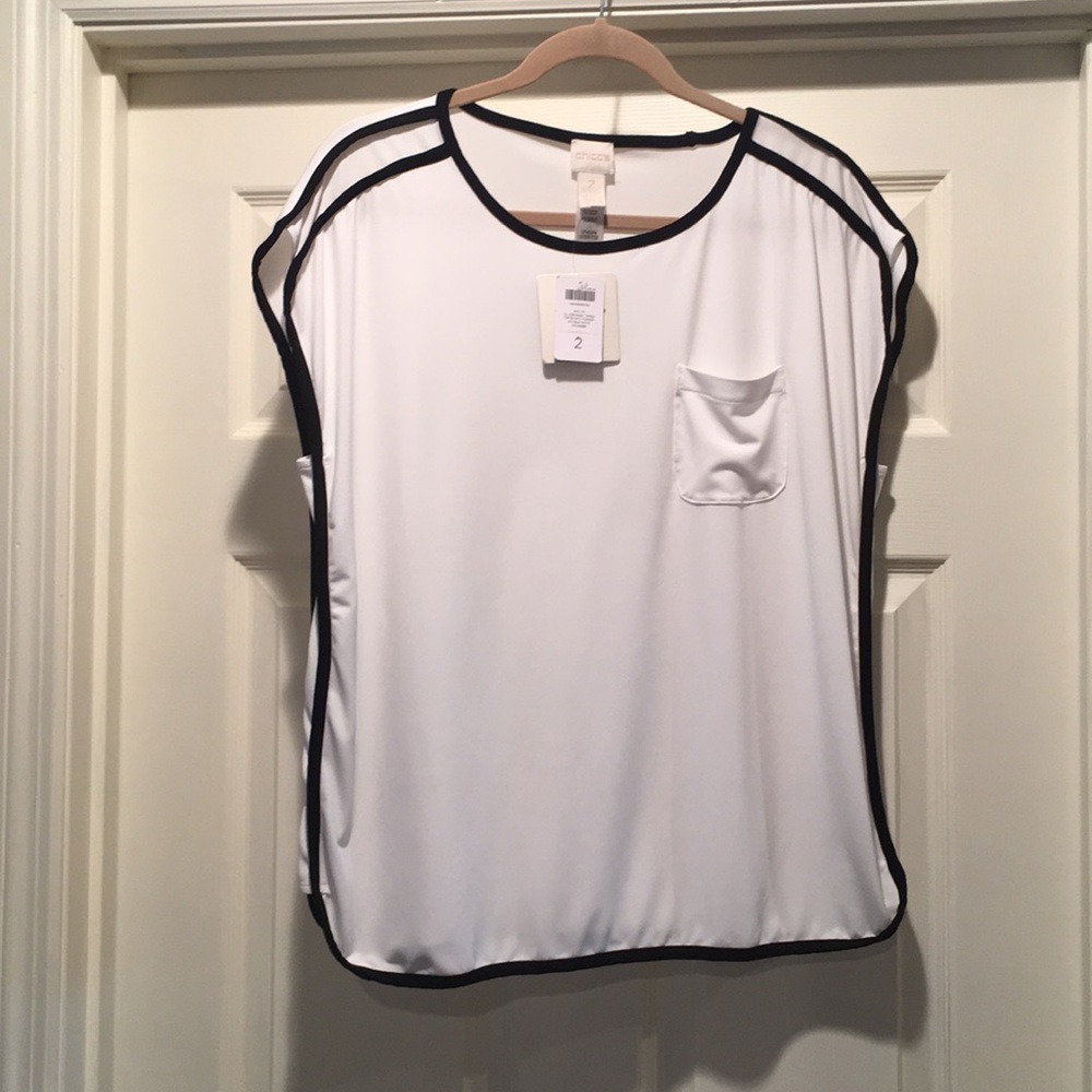 NWT - Chico’s Blouse - Sz 2